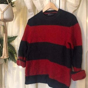 Chunky Knit Striped GAP sweater